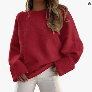 Amazon Red Sweater